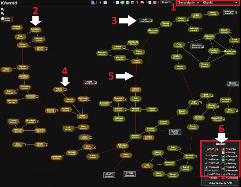 Dotlan - Khanid - Numéroté